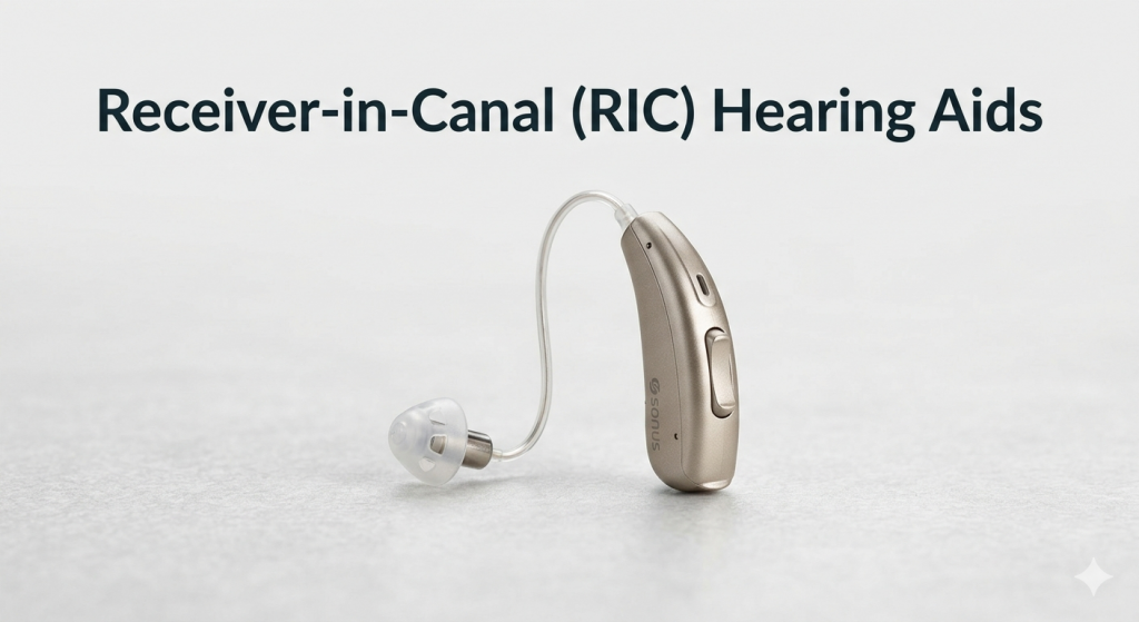 receiver in canal hearing aid 