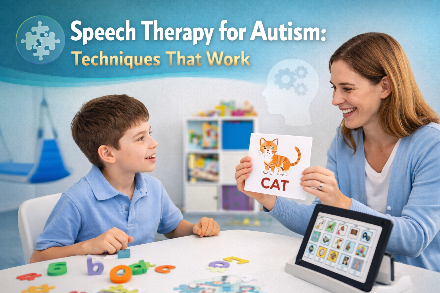 speech therapy for autism
