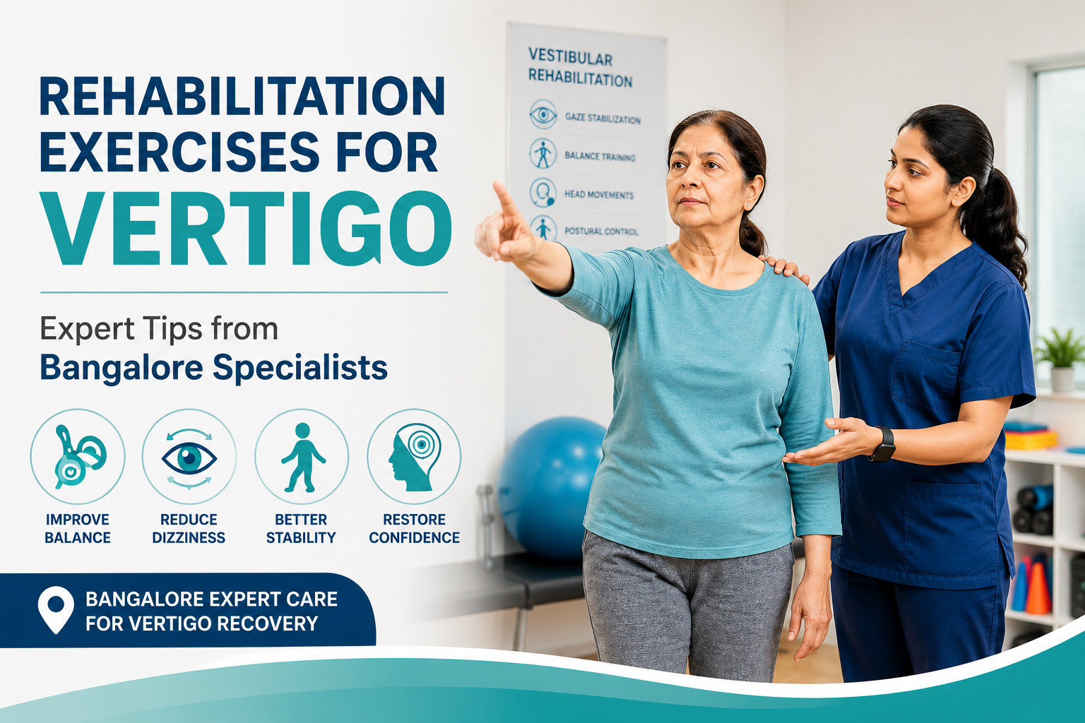 Rehabilitation Exercises for Vertigo