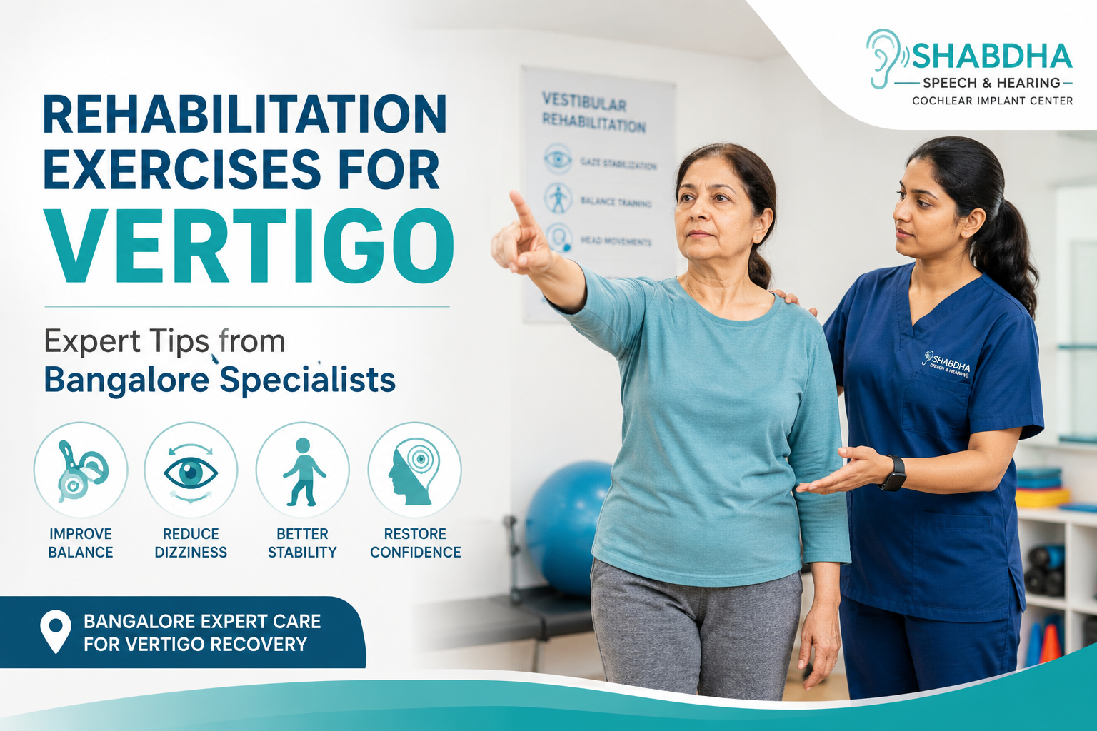 Rehabilitation Exercises for Vertigo