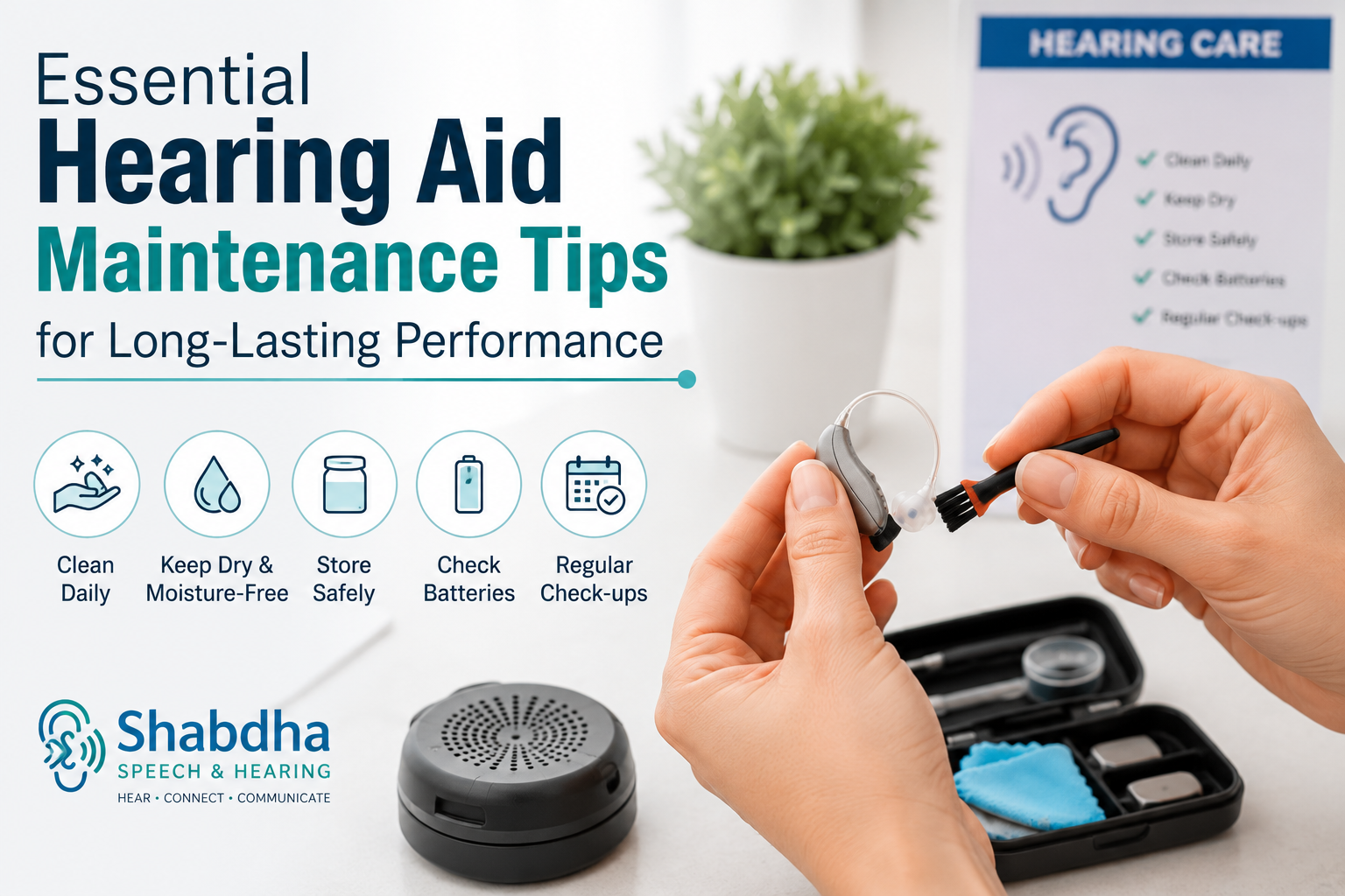 Hearing Aid Maintenance Tips